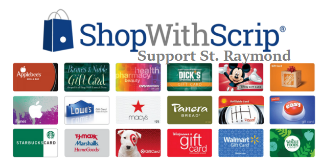 Use our scrip program for everyday shopping!