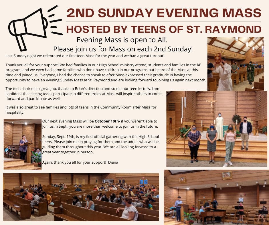 Saint Raymond Love. Serve.