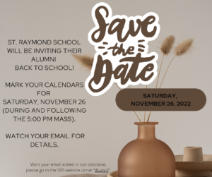 Alumni Mass-Save the Date