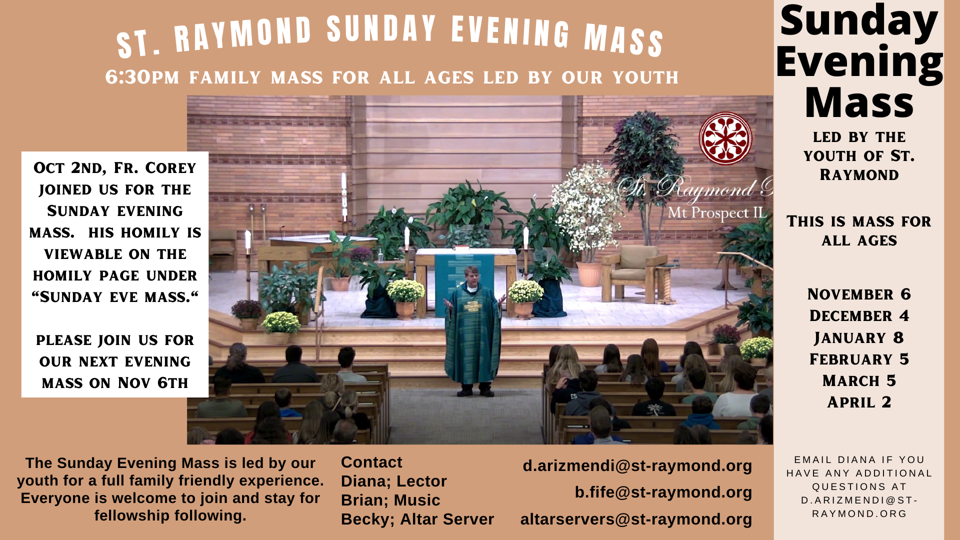 Evening Sunday Family Mass
