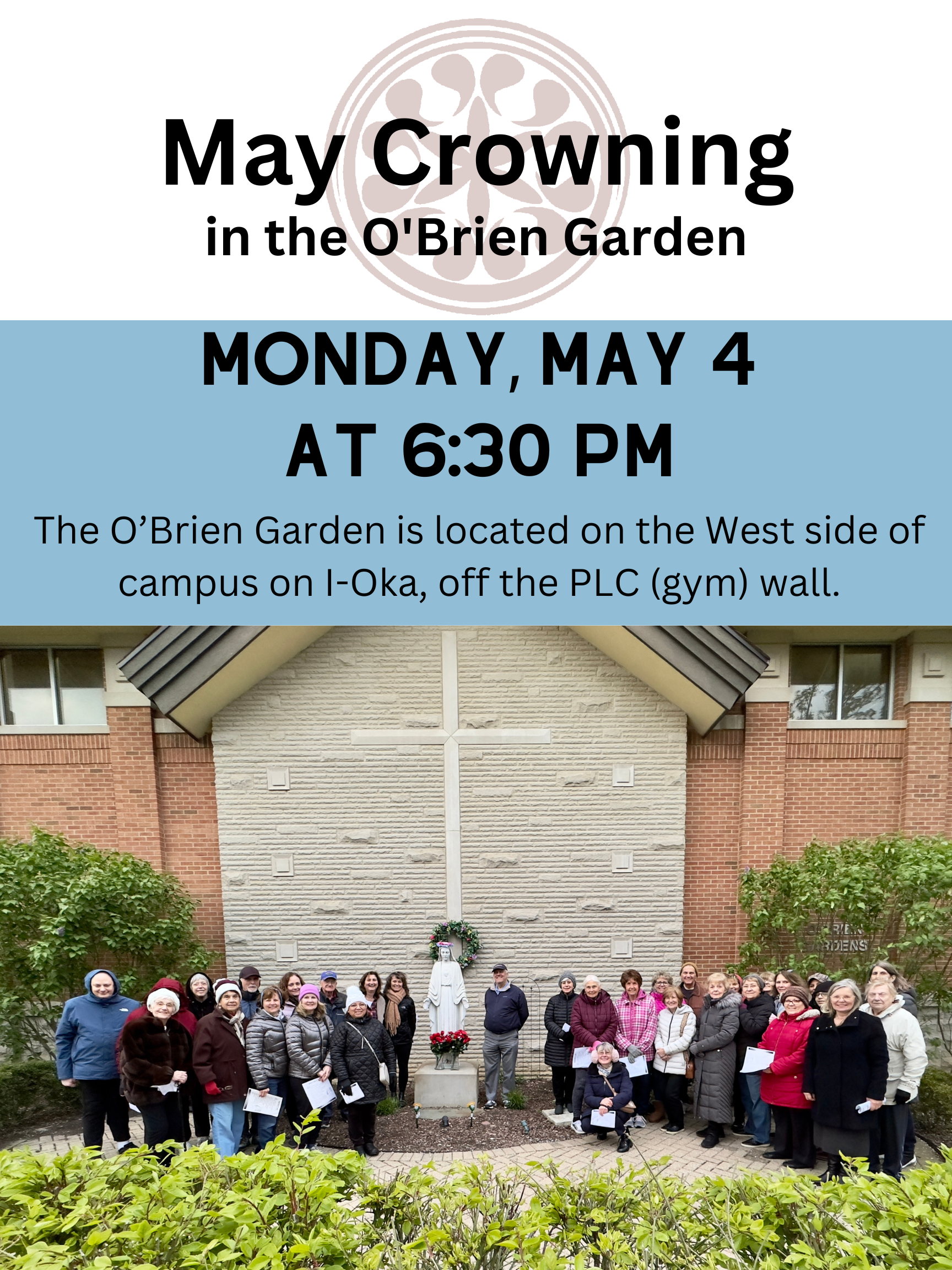 bulletin mary crowning (18 x 24 in)