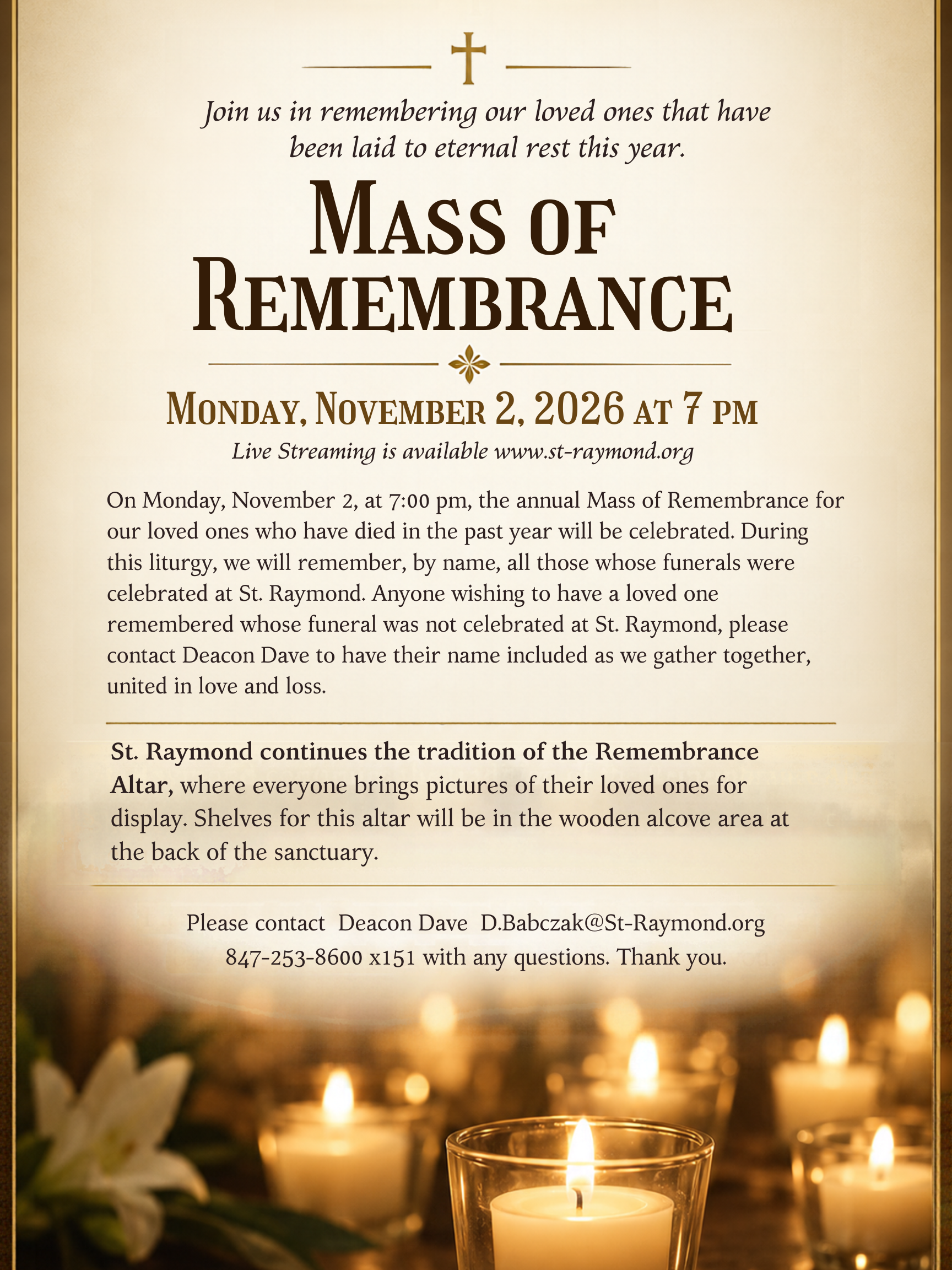 mass of remembrance mass of remembrance