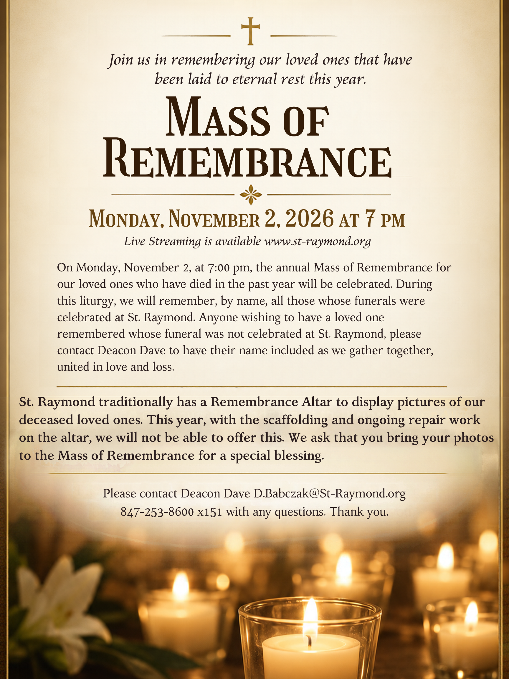Mass of Remembrance